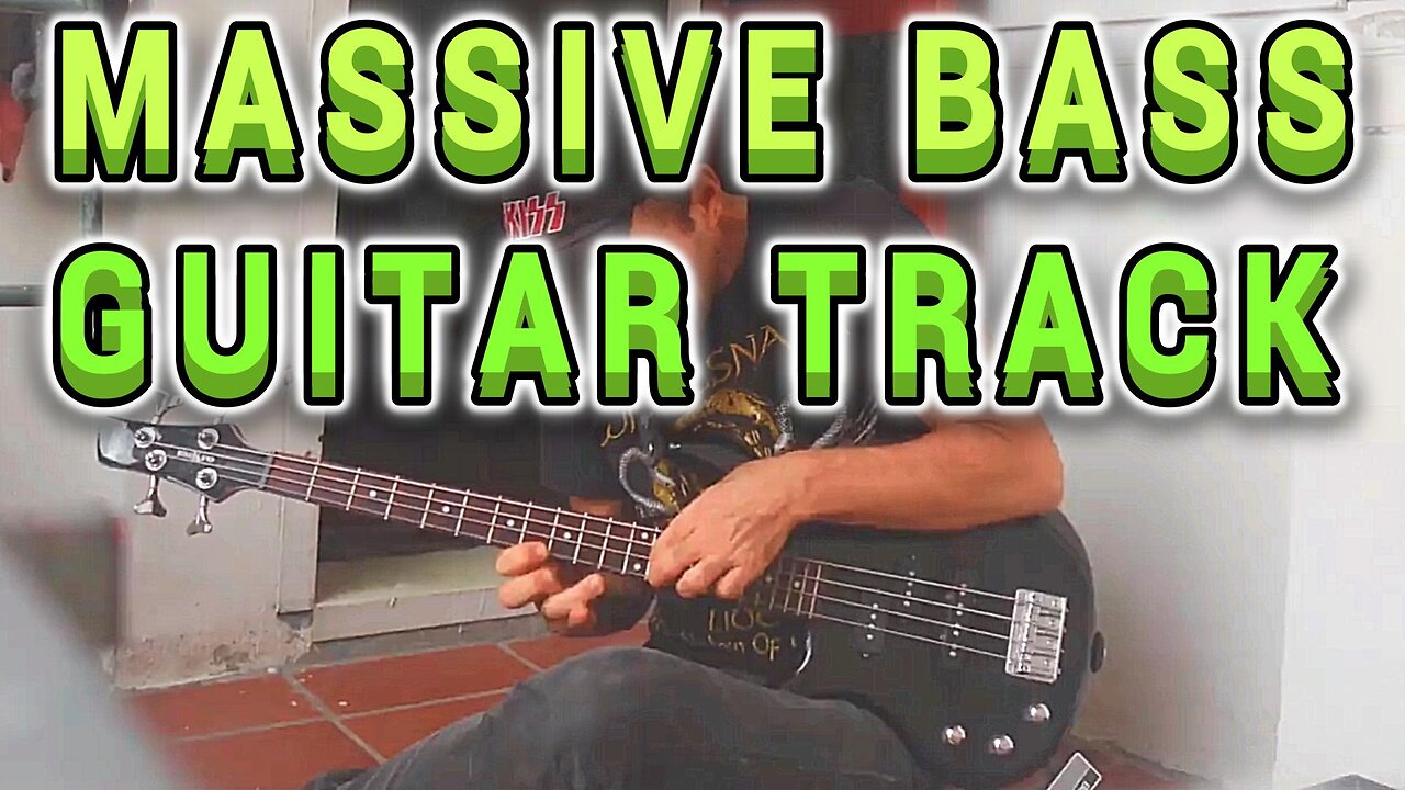 Bass guitar jam track October 2025