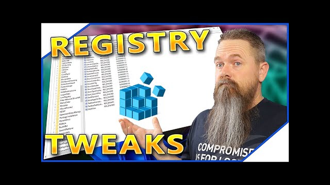 CyberCPU Tech: Hidden Registry (RegEdit) Tweaks For Windows 11 Part 1/2.