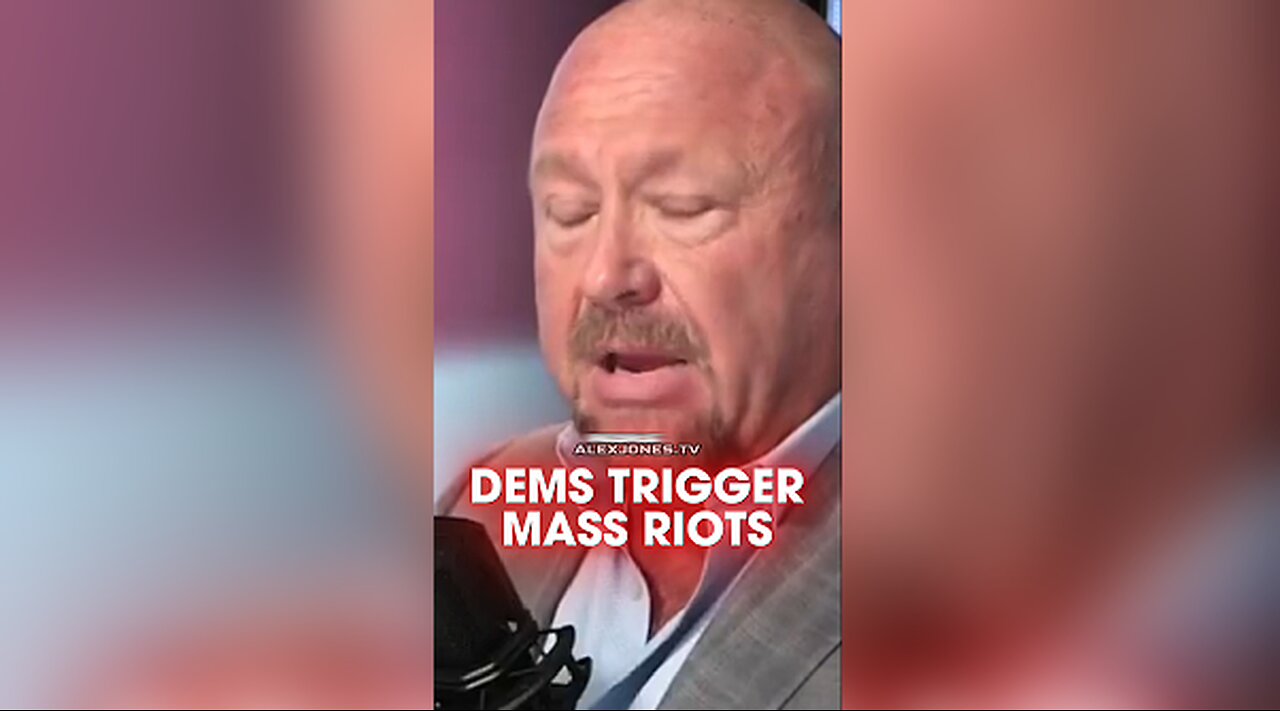 Alex Jones: Democrats Are Triggering The Biggest Riots Ever If Welfare Runs Out - 10/28/25