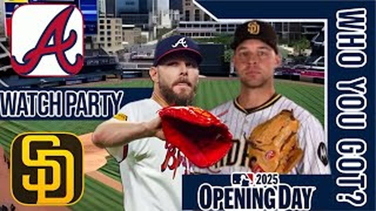 Atlanta Braves vs San Diego Padres | Live Play by Play | 3D Simulation Stream | #mlb 3-27-2025 ⚾🔥