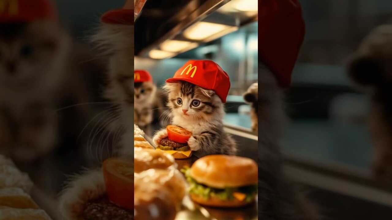 Ai cute cat video 🥰😻