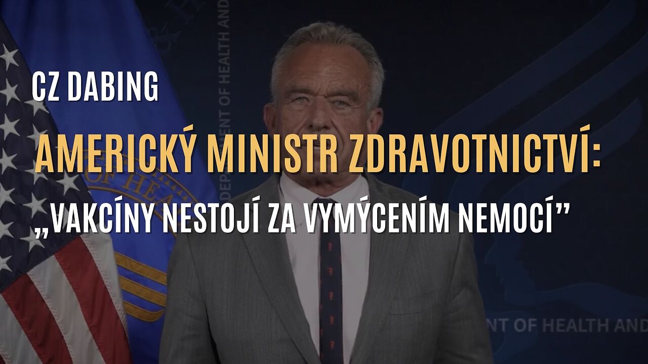 Robert F. Kennedy: „Za vymýcením nemocí NESTOJÍ vakcíny” (CZ DABING)