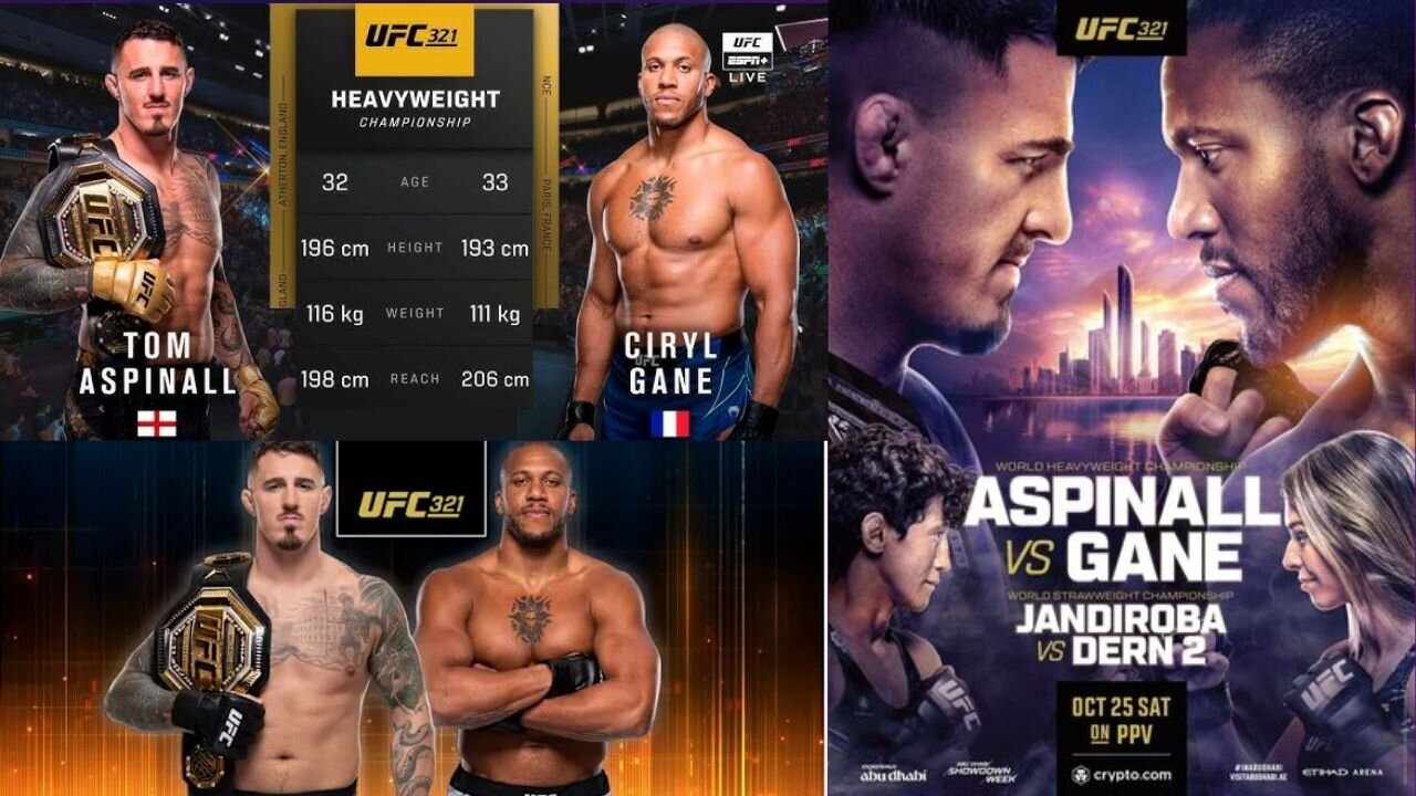 UFC 321 Presents: Tom Aspinall vs. Ciryl Gane