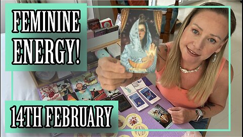 💫BE in your feminine energy!✨Tarot Reading + Yes or No Answers for February 14th