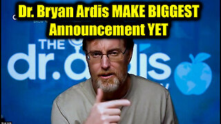 Dr. Bryan Ardis MAKE BIGGEST Announcement YET