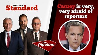 Carney is very, very afraid of reporters