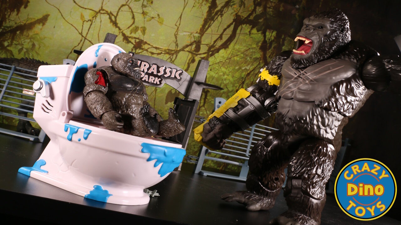 New Godzilla X Kong Toys Unboxed Kong With Fighter Jet + Huge Box Godzilla Toys, King Kong Toys