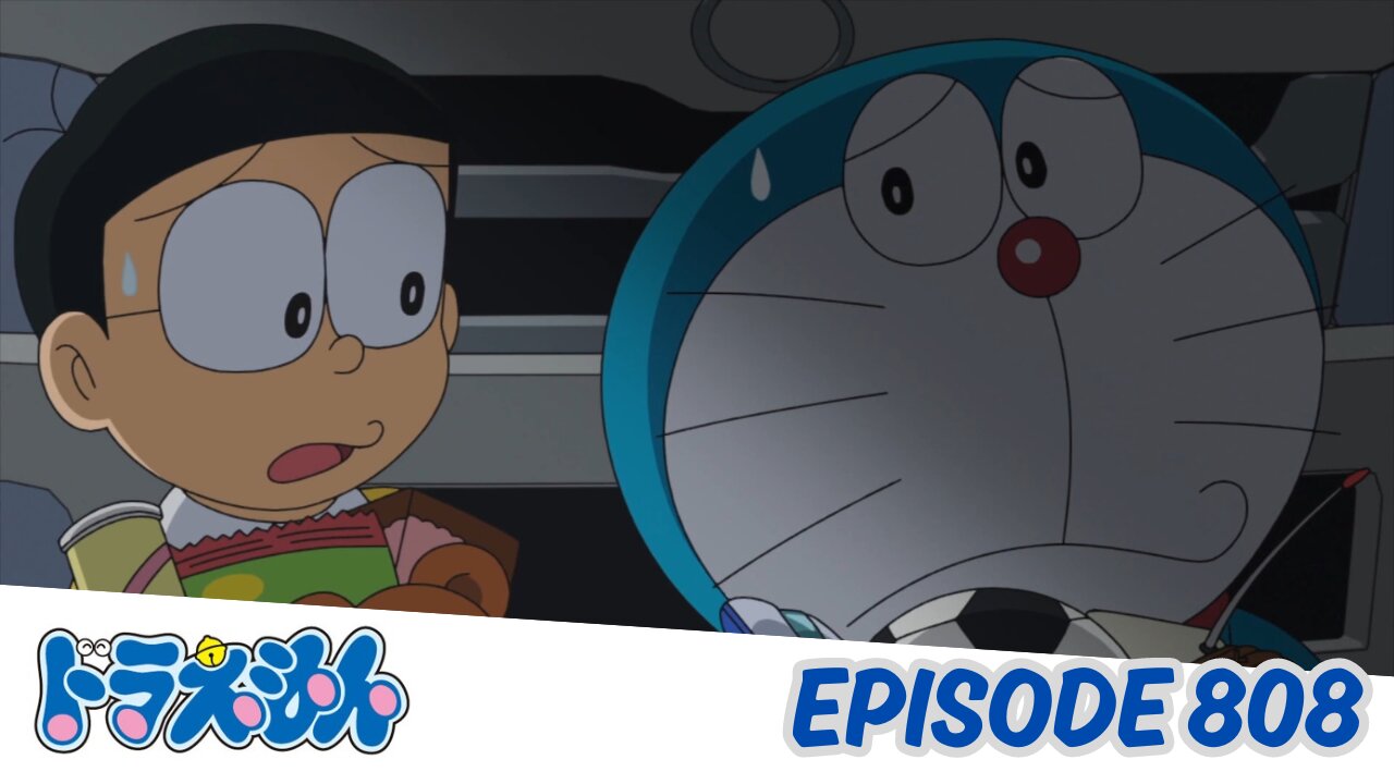 Doraemon Tập 808 - Tiết kiệm để du lịch Hawaii bằng hạt dẻ & Nobita bị nhốt ở trong gương