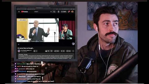 Ian Carroll ~ Mask off moment- head of ADL accidentally says