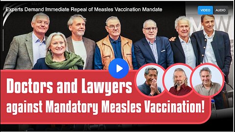 Experts Demand Immediate Repeal of Measles Vaccination Mandate