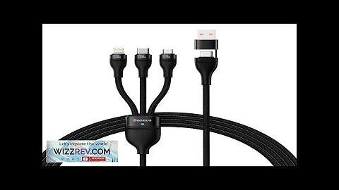 Baseus Flash Series II 100W USB-A/Type-C to Micro/iP/Type-C Cable PD QC Fast Review