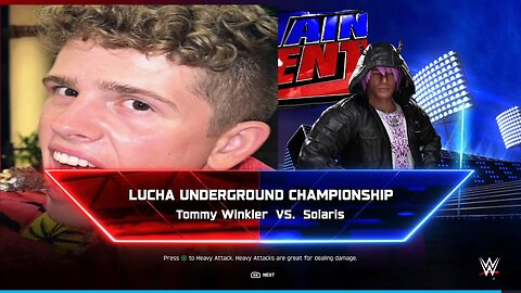 PWS Underground: Tommy Winkler VS Solaris - Championship Match