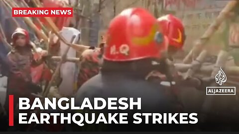 Bangladesh earthquake: 5.7 magnitude quake sends people running from homes