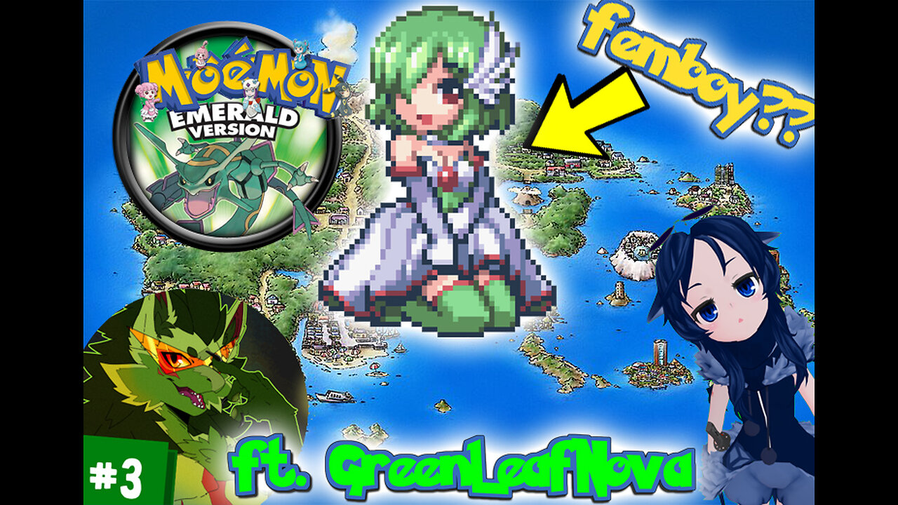 A totally "normal" Pokemon Emerald Pt 3 (its not tho) Ft. GreenLeafNova