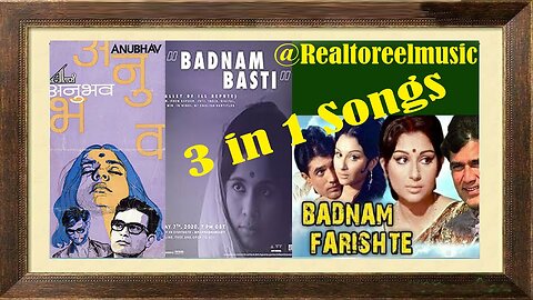 Golden Era Melodies: Iconic Sings #Anubhav, #Badnaam Basti, & #Badnam Farishte! 3 movie songs in 1