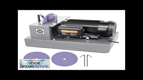 VEVOR Lawn Mower Blade Sharpener 1HP 750W Lawnmower Blade Grinder with 9-inch Review