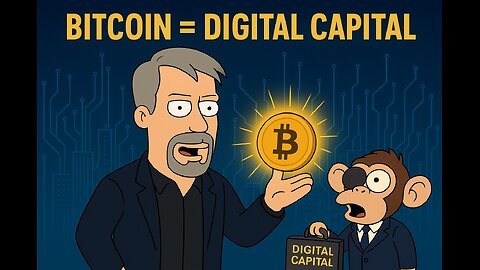 💡 Michael Saylor: “Bitcoin Is Digital Capital — The Future of Finance Has Begun”