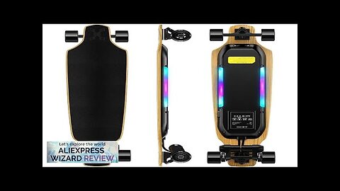 Electric Skateboards1800W Dual Motors with Remote ControlTop Speed 25MPHLongboard Review