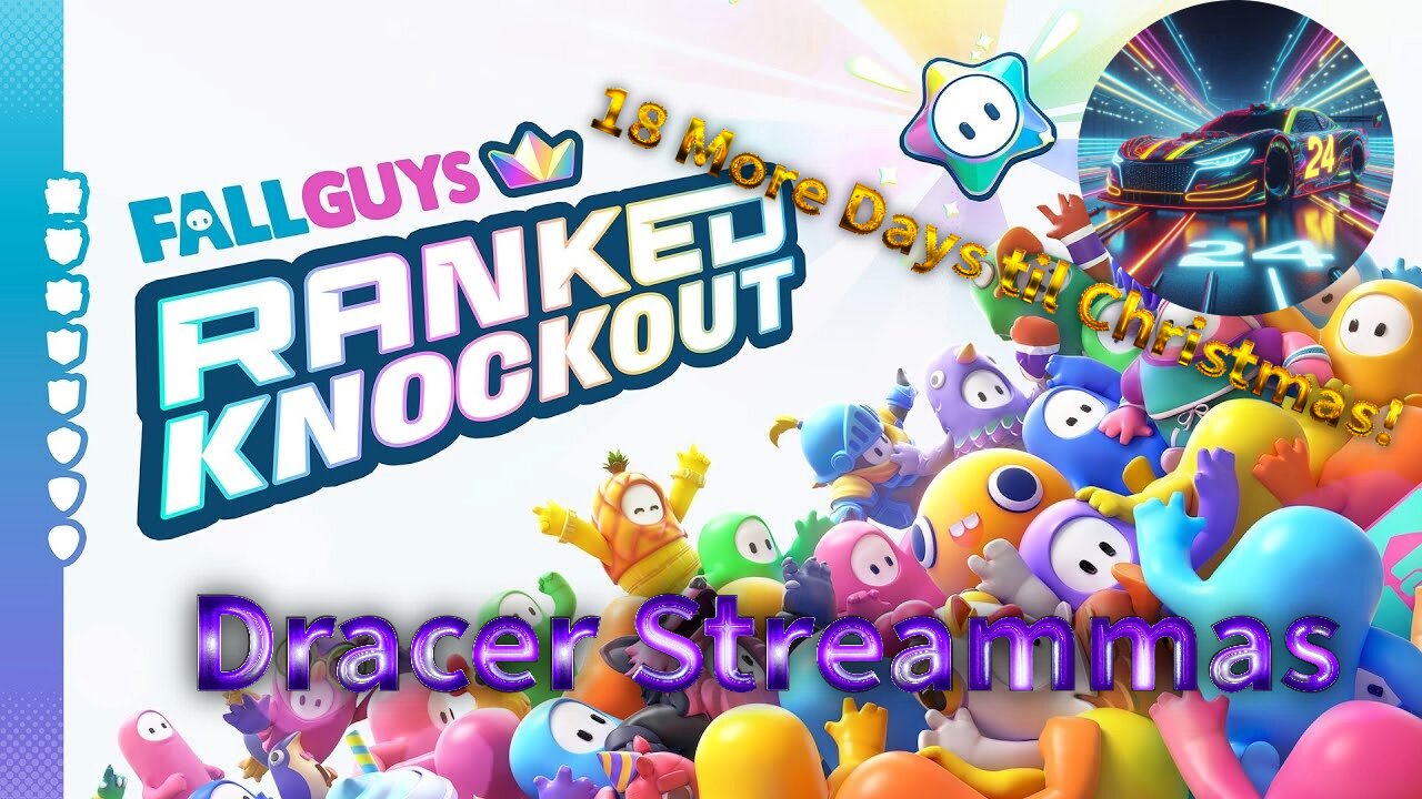 Sunday Funday Last Second Short Stream on some Fall Guys! Day 7 of Dracer's Streammas!