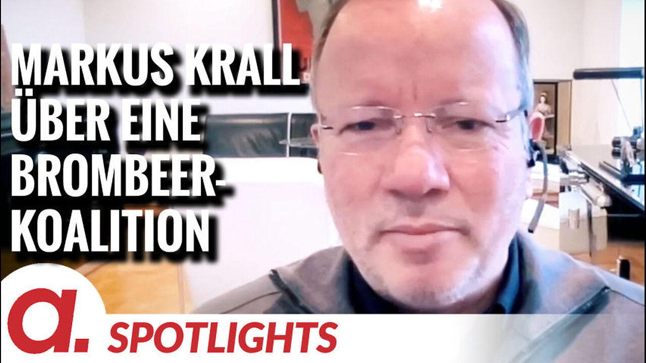 Spotlight: Markus Krall über eine mögliche Brombeer-Koalition