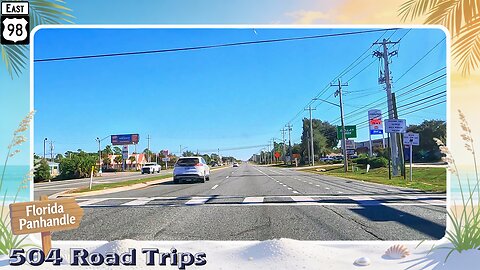 Road Trip #1182 - US-98 E - Florida Mile 34.0-43.1 | Navarre