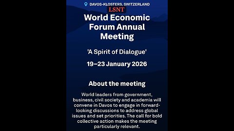 Have You Heard of The "WEF" Level Up Let Me Teach You Something...