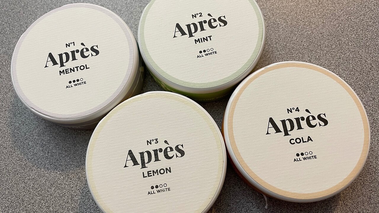 Après (No1-No4) Nicotine Pouches Review