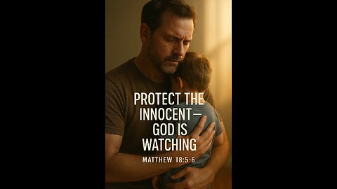 “Protect the Innocent — God Is Watching”