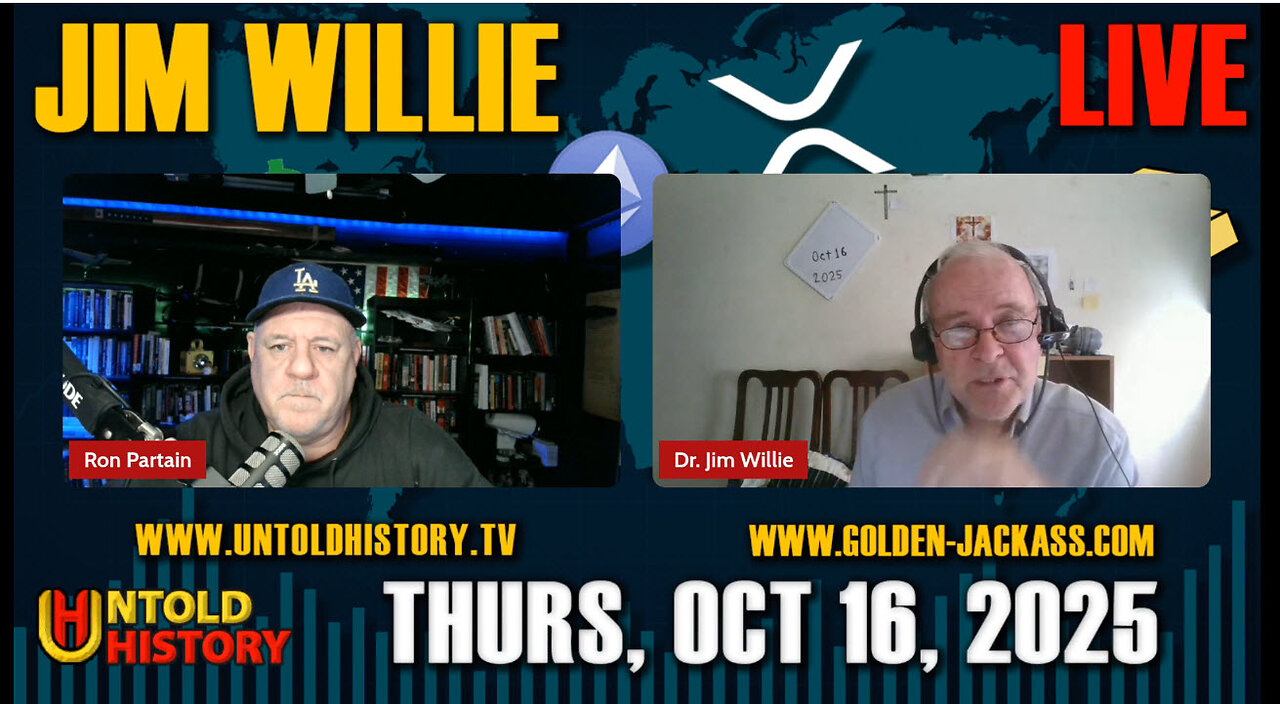 A Discussion With Jim Willie | DIRE WARNING 10/17/25