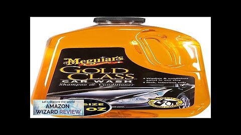 Meguiar's Gold Class Car Wash Car Wash Foam for Car Cleaning – Review