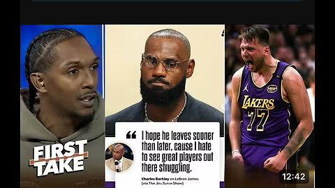 Lou Williams reacts to Gil’s Arena and Charles Barkley saying LeBron should retire soon