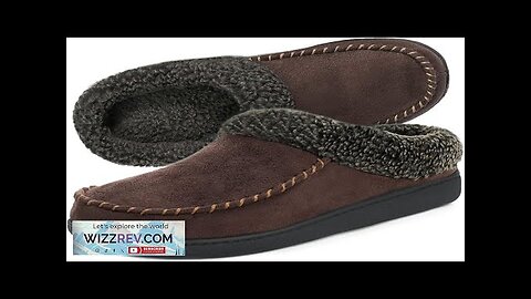 ULTRAIDEAS Men's Nealon Moccasin Clog Slipper Slip on Indoor/Outdoor House Shoes Review