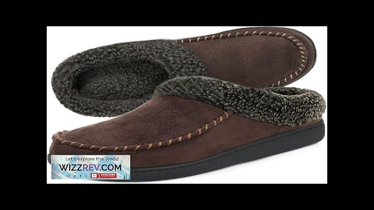 ULTRAIDEAS Men's Nealon Moccasin Clog Slipper Slip on Indoor/Outdoor House Shoes Review