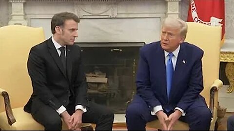 Trump FURIOUS when Macron CORRECTS HIM