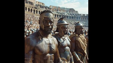 Black GLADIATORS(Israelites) in ROME, princes Of the most High, Sons Of Jacob.🕎 1 Chronicles 12:1-40 “And they helped David against the band of the rovers: for they were all mighty men of valour, and were captains in the host.”