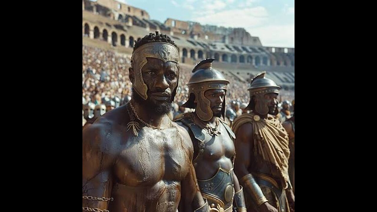 Black GLADIATORS(Israelites) in ROME, princes Of the most High, Sons Of Jacob.🕎 1 Chronicles 12:1-40 “And they helped David against the band of the rovers: for they were all mighty men of valour, and were captains in the host.”