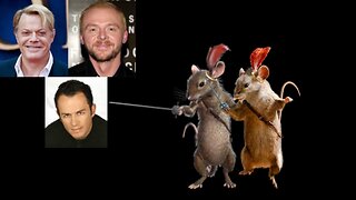 Animated Voice Comparison- Reepicheep (Chronicles of Narnia)