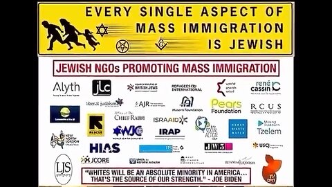 🔺🇮🇱 ILLEGAL IMMIGRATION IS ALL JEWISH LED