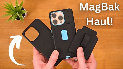 MagBak CLASSIC, ELITE, and Wallet REVIEW! Stick this Case ANYWHERE! Super Strong Magnets!