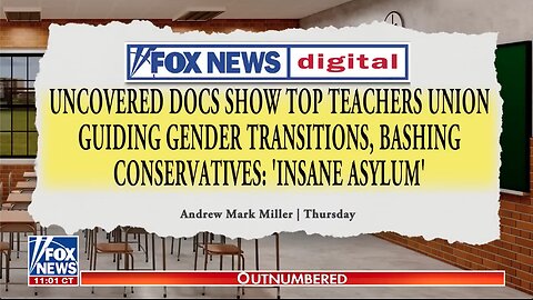 NO APPARENT LIMITS TO STRATEGIC MASS PERVERSION OF AMERICA'S CHILDREN!!!