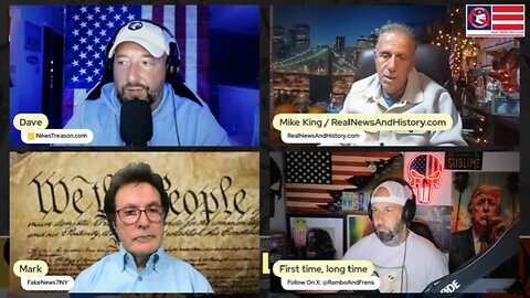 Mike King & NewsTreason: It's Time 10/23/25: Trump Activates Martial Law! Congress Arrested, Headed to GITMO!