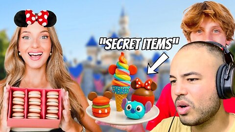 Kalkazian reacts Ashten Rea | Eating Only DISNEYLAND Food for 24 Hours!