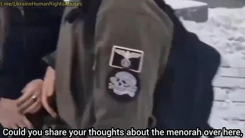 UMMM.... UKRAINIAN MAN WHOLEHEARTEDLY THANKS ISRAEL FOR THE SUPPORT, BUT THERE'S JUST ONE PROBLEM