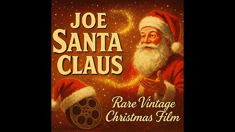 Joe Santa Claus (1951) Highlights - Rare Vintage Christmas Fantasy Film