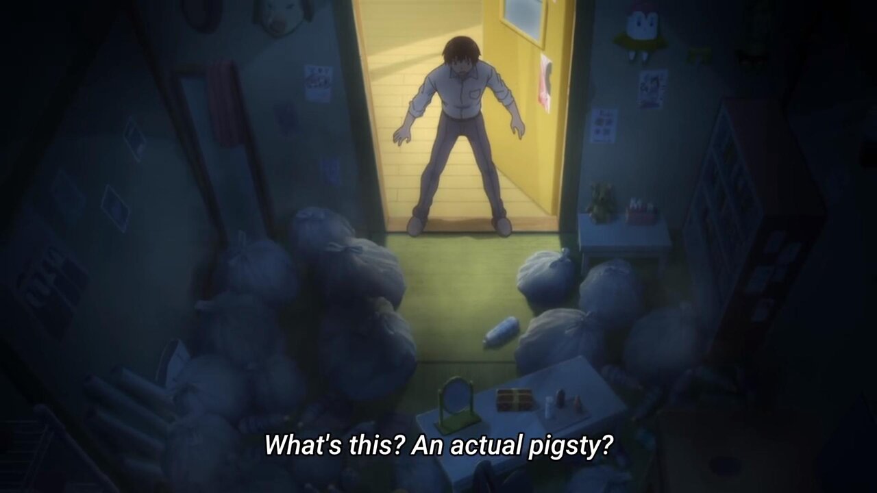 looks gross af room | Don't Touch Kotesashi