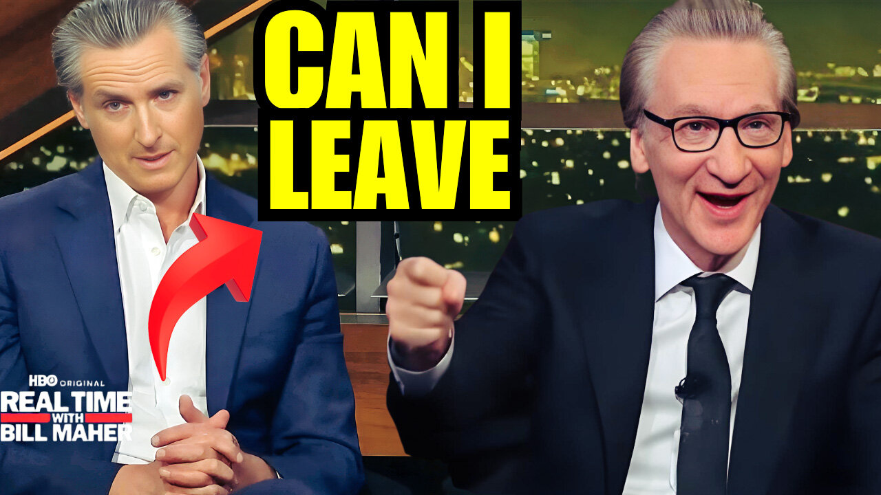Crowd Roars as Bill Maher Puts Gavin Newsom In His Place With Truth Bombs!