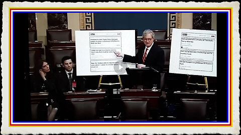 IN YOUR FACE - KENNEDY ADDRESSES AN EMPTY CHAMBER