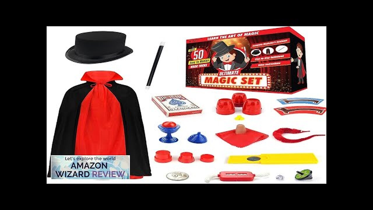 Magic Kit for Kids | Magic Tricks Set for Kids Age 6 Review