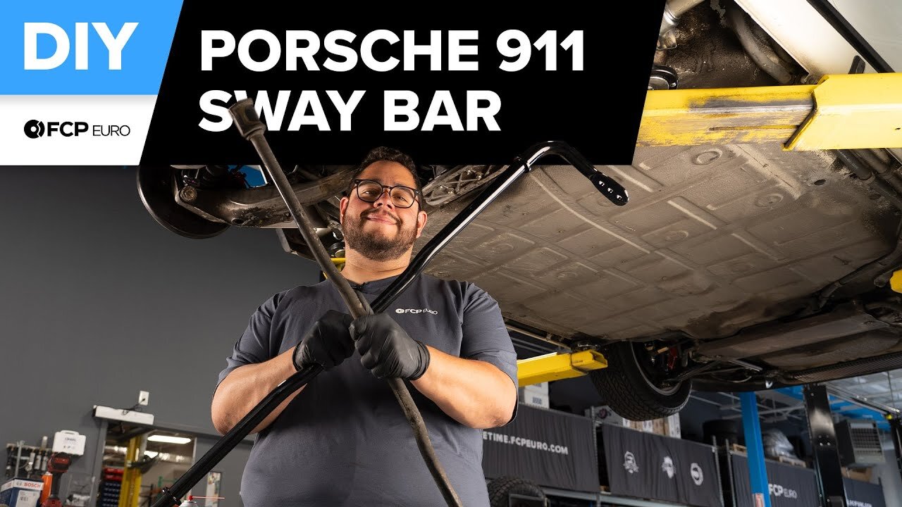 Porsche 911 Sway Bar Replacement DIY (1974-1989 Vintage Air-cooled Porsche 911SC, 3.2 Carrera)