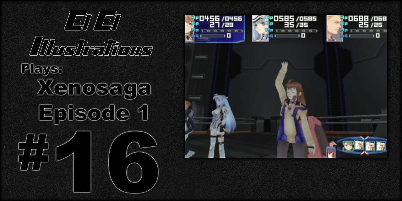 El El Plays Xenosaga Ep. 1 Episode 16: Is There a Food Court?